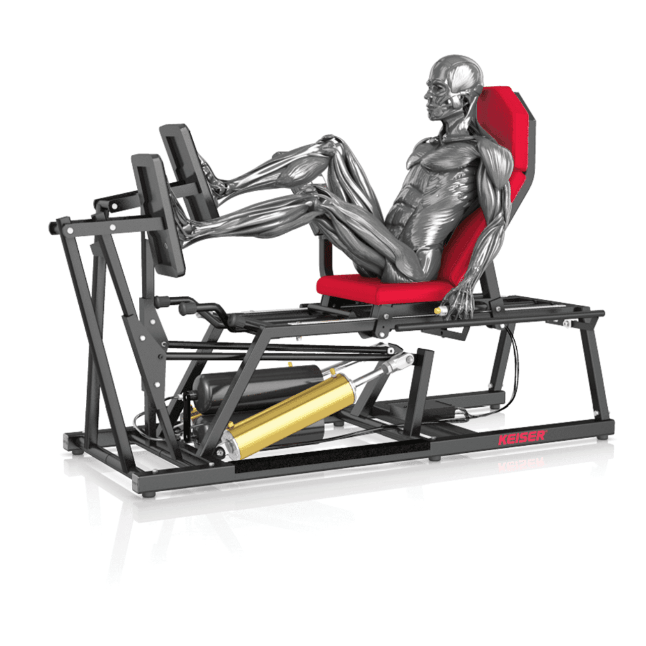 Leg Press Machine Strength Training Keiser